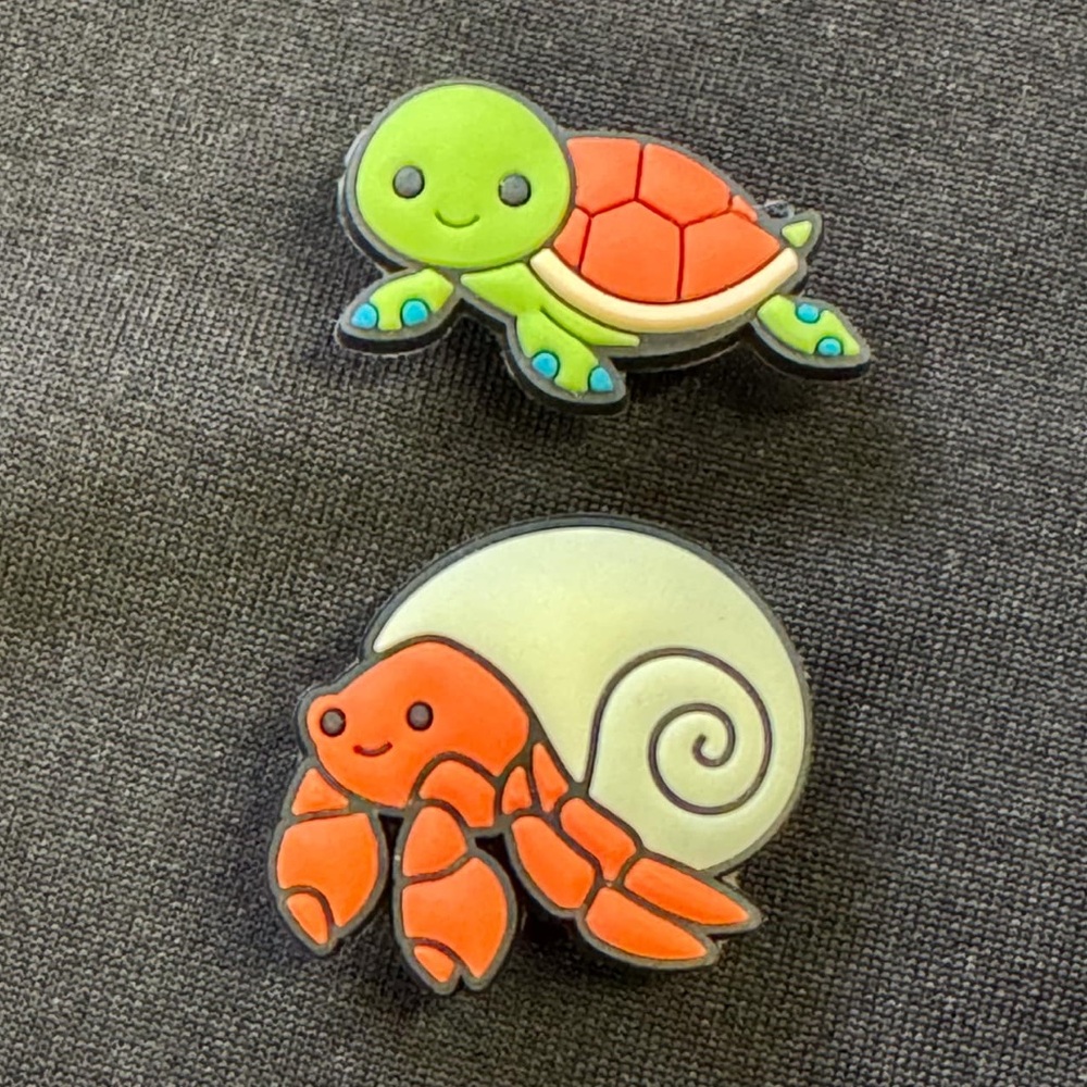 Sea Animal Croc Charm Set
